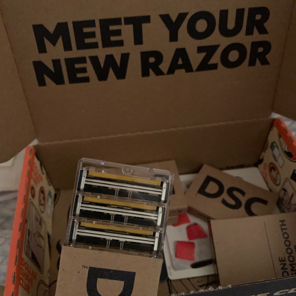 Dollar Shave Blades - NEW, never used